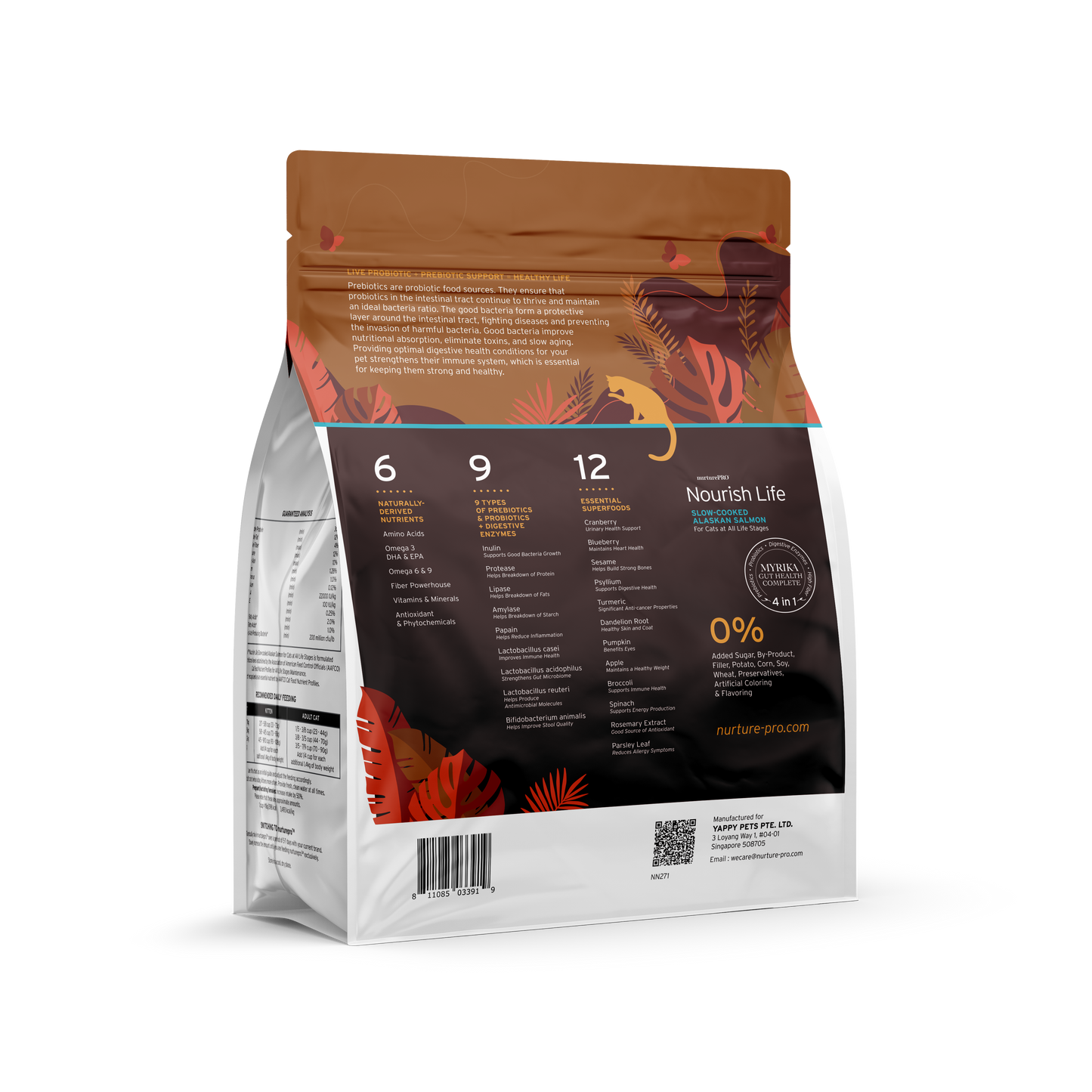 Nurture Pro Nourish Life Slow-cooked Dry Cat Food, Kitten (Alaskan Salmon)