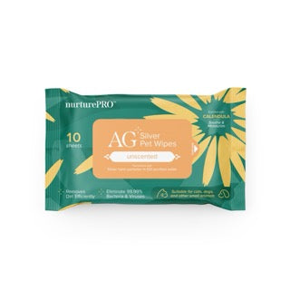 Nurture Pro AG Silver Pet Wipes