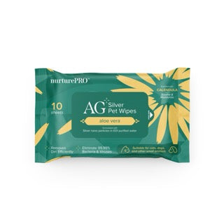Nurture Pro AG Silver Pet Wipes