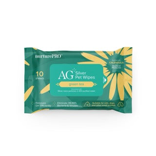Nurture Pro AG Silver Pet Wipes