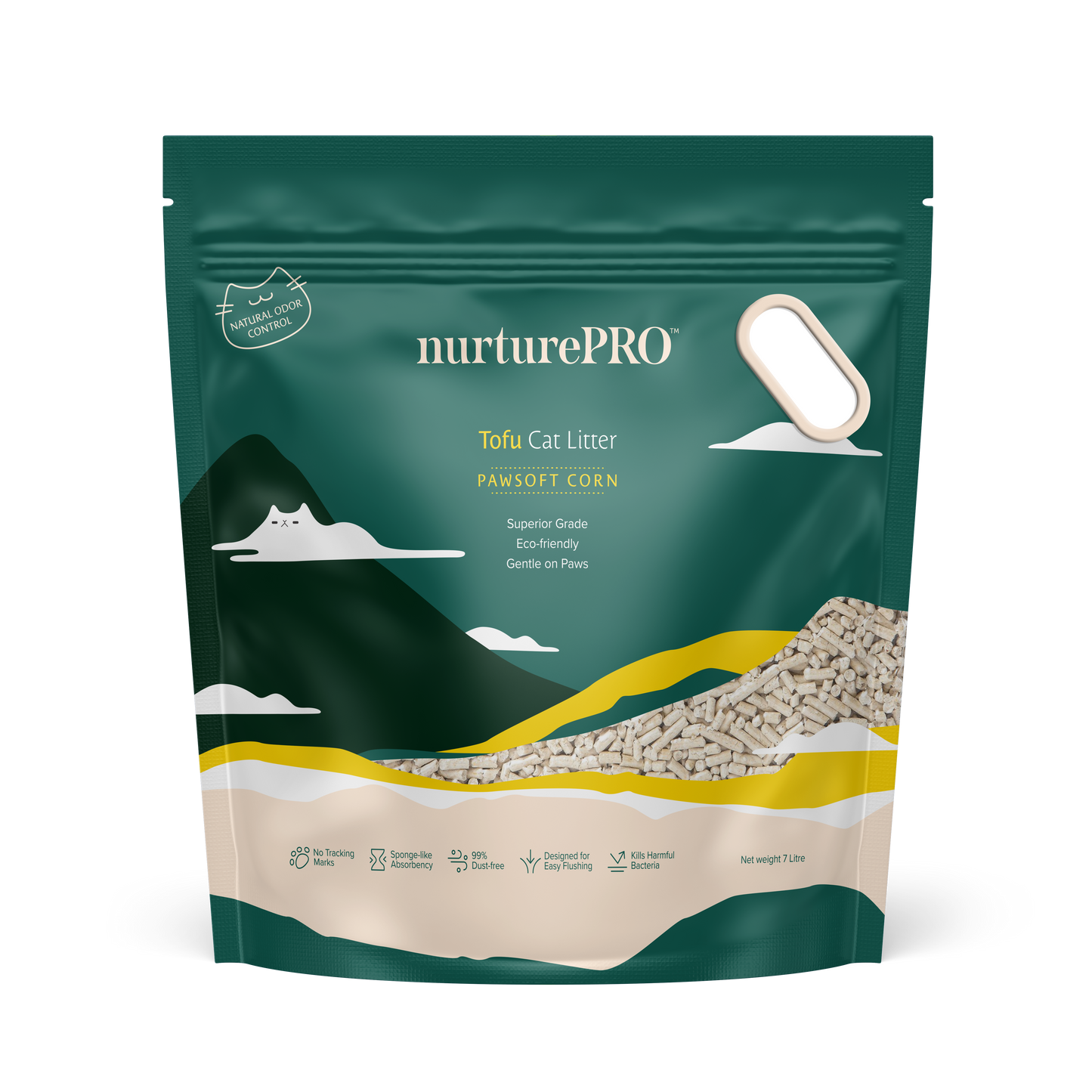 Nurture Pro Pawsoft Tofu Cat Litter 7L