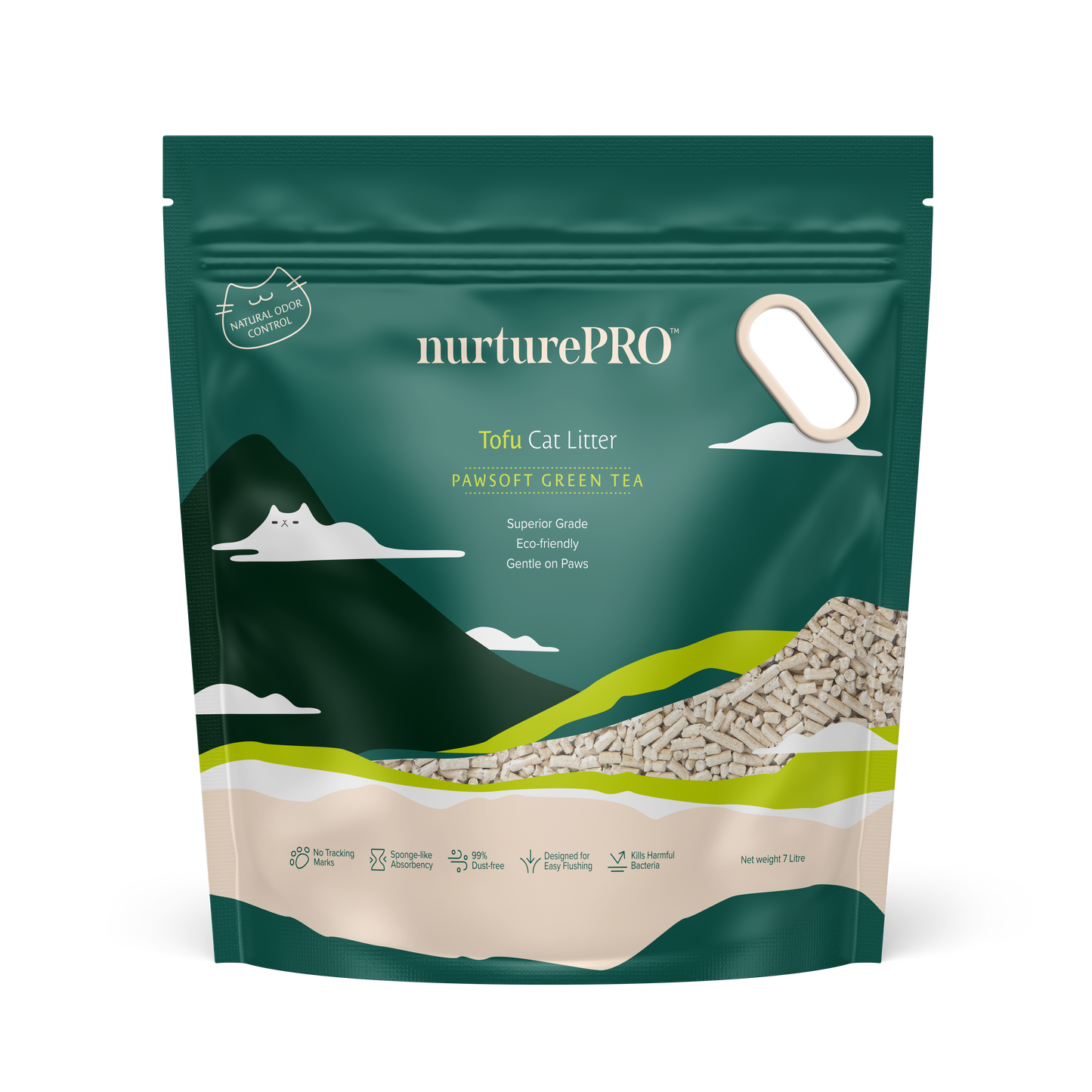 Nurture Pro Pawsoft Tofu Cat Litter 7L
