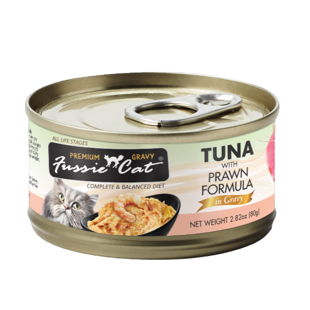 Fussie Cat Black LabelWet Cat Food 80g ( In gravy or Aspic)