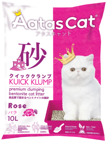 Aatas Cat Kuick Klump Clumping Bentonite Litter 10L