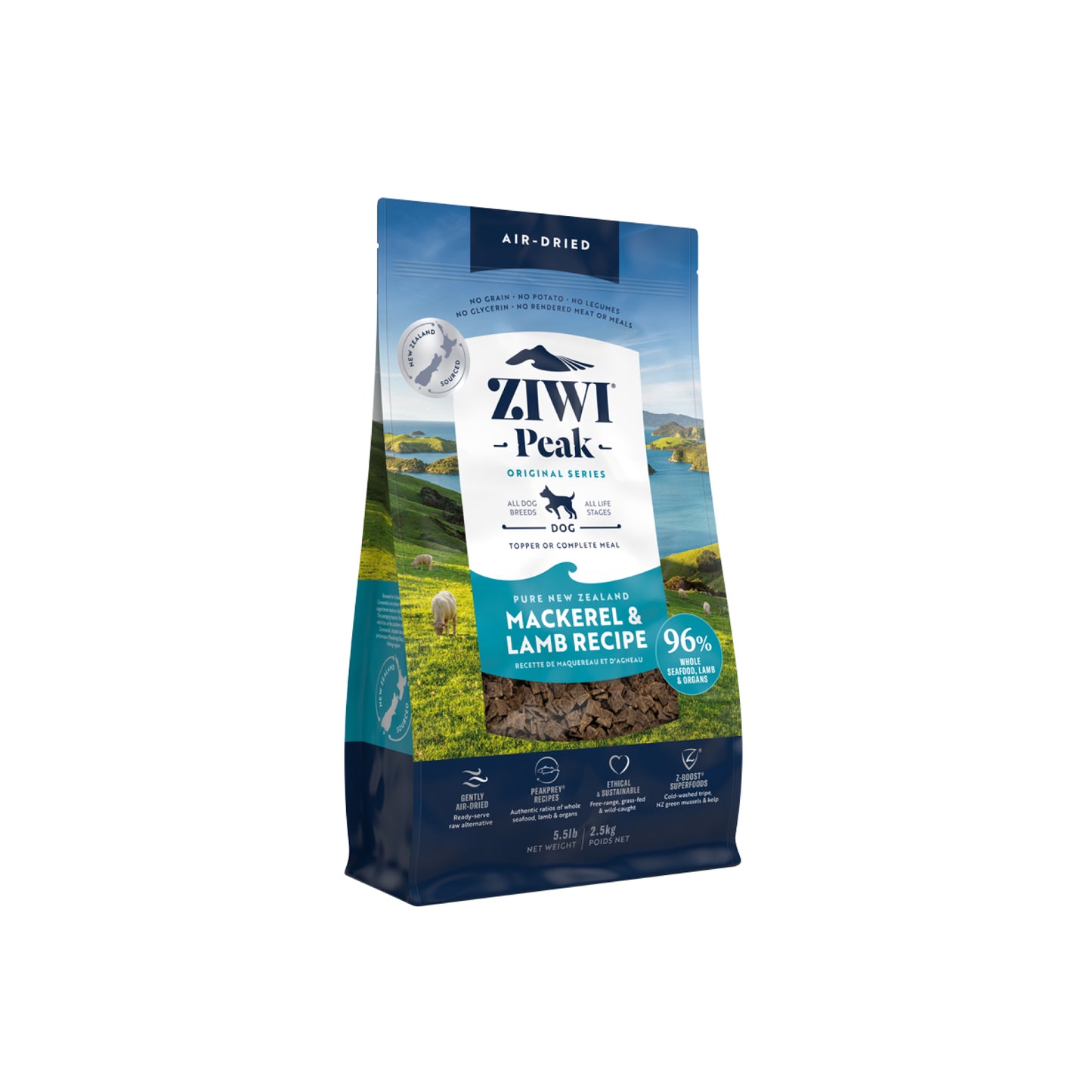 Ziwi Peak Originals Air Dried Dog Food 2.5kg