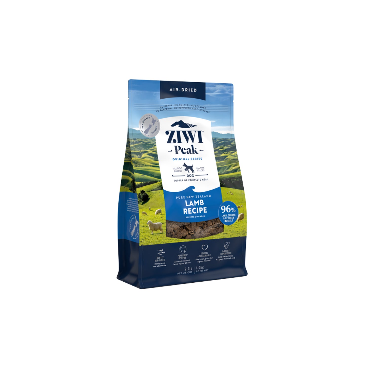 Ziwi Peak Originals Air Dried Dog Food 1kg