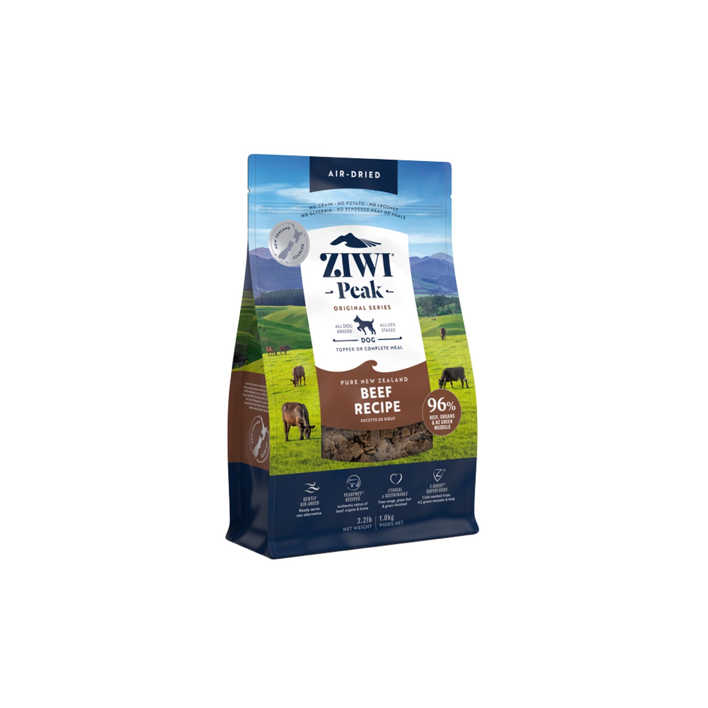 Ziwi Peak Originals Air Dried Dog Food 1kg