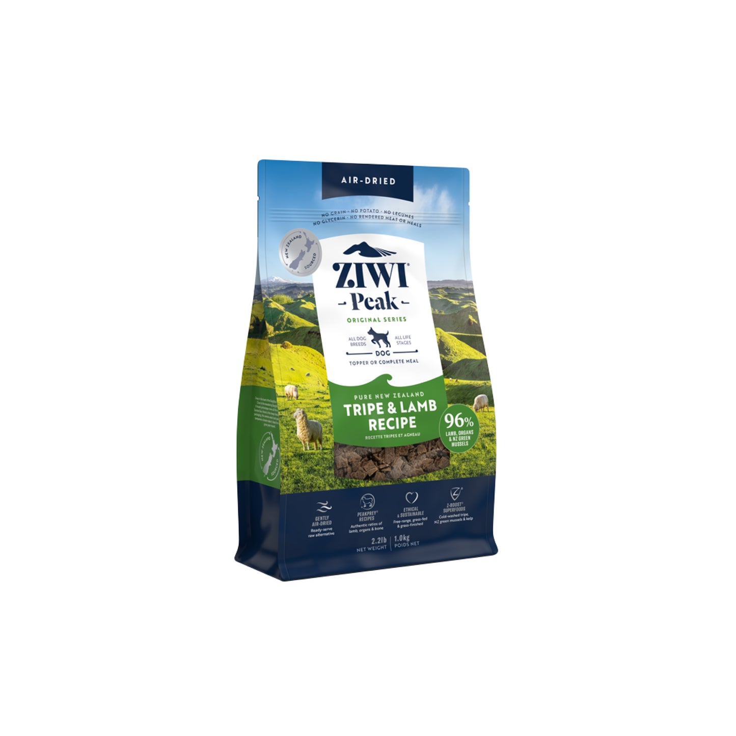Ziwi Peak Originals Air Dried Dog Food 1kg