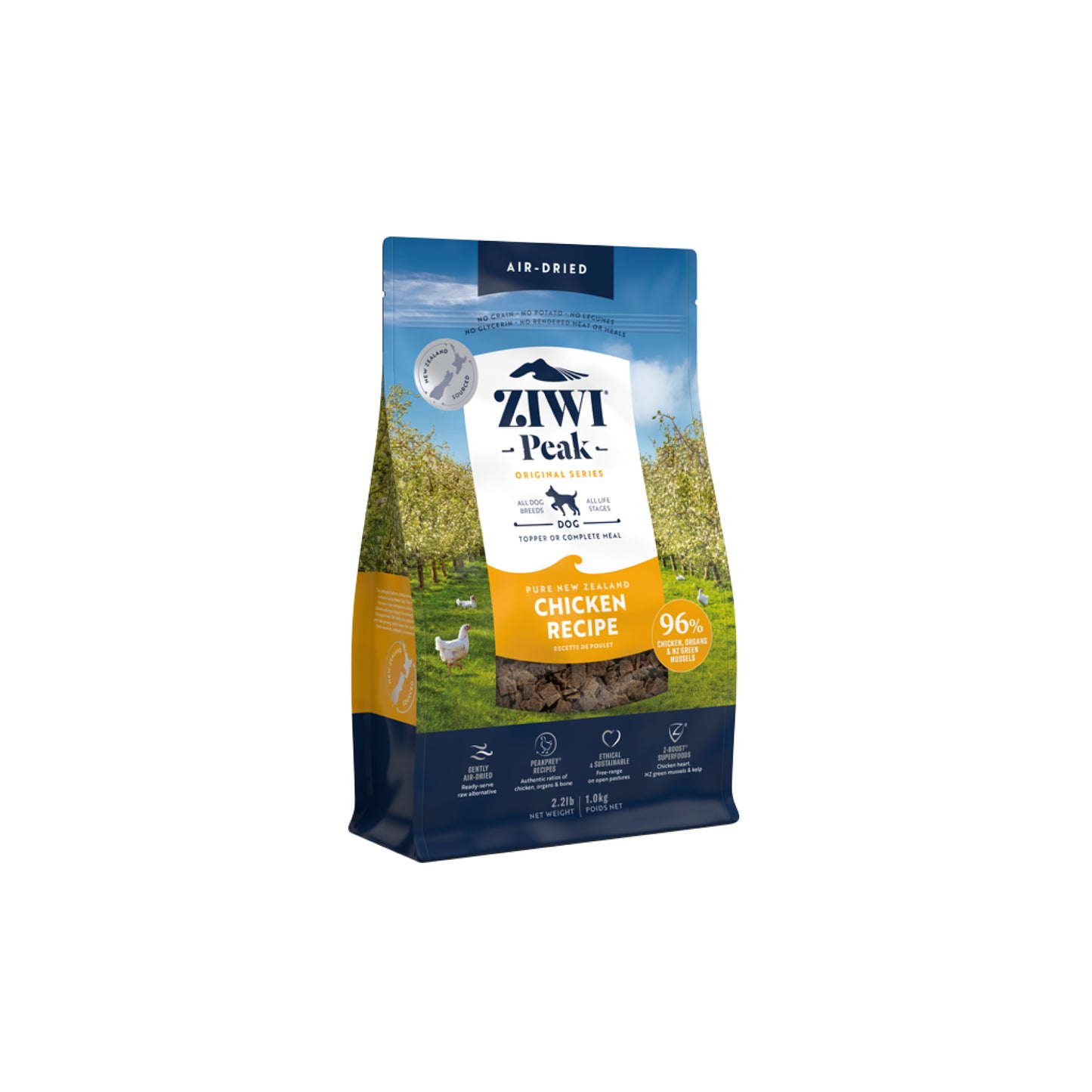 Ziwi Peak Originals Air Dried Dog Food 1kg