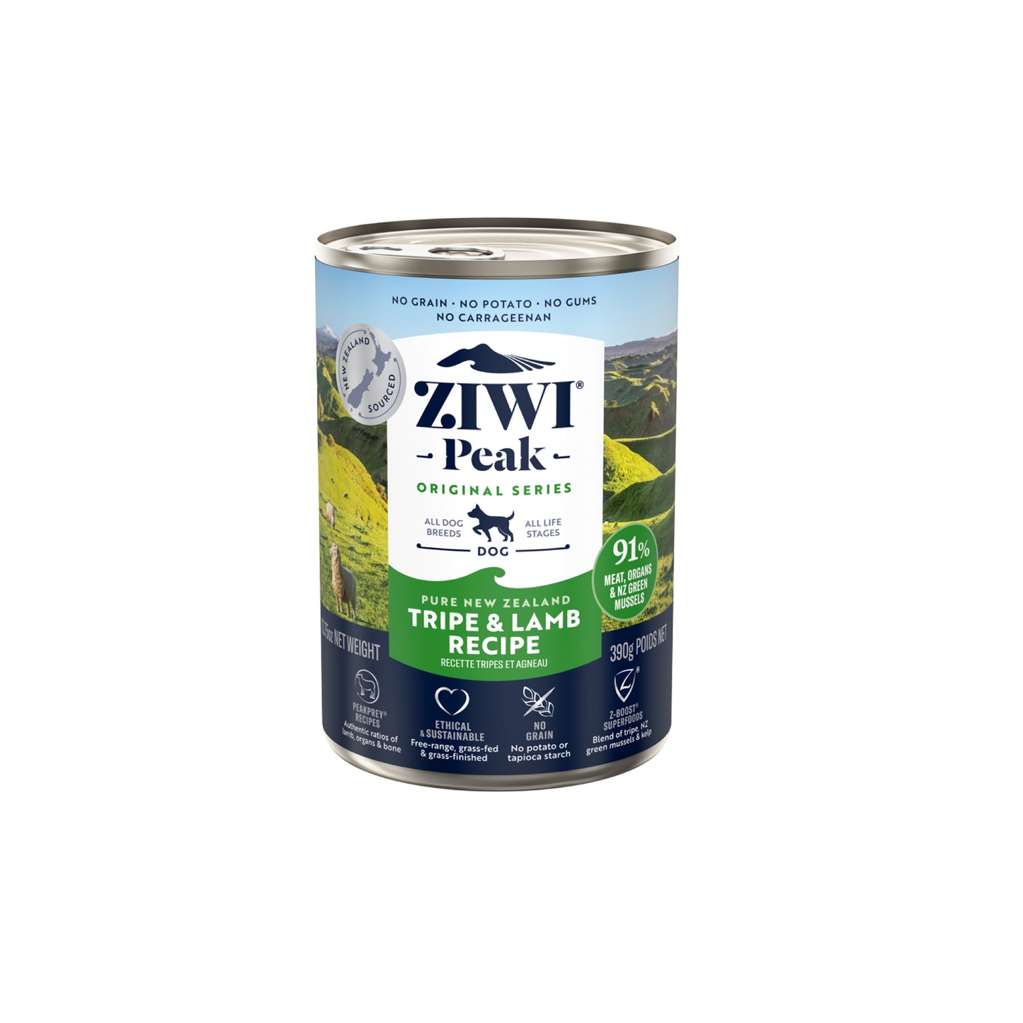 Ziwi Peak Originals Wet Dog Food 390g