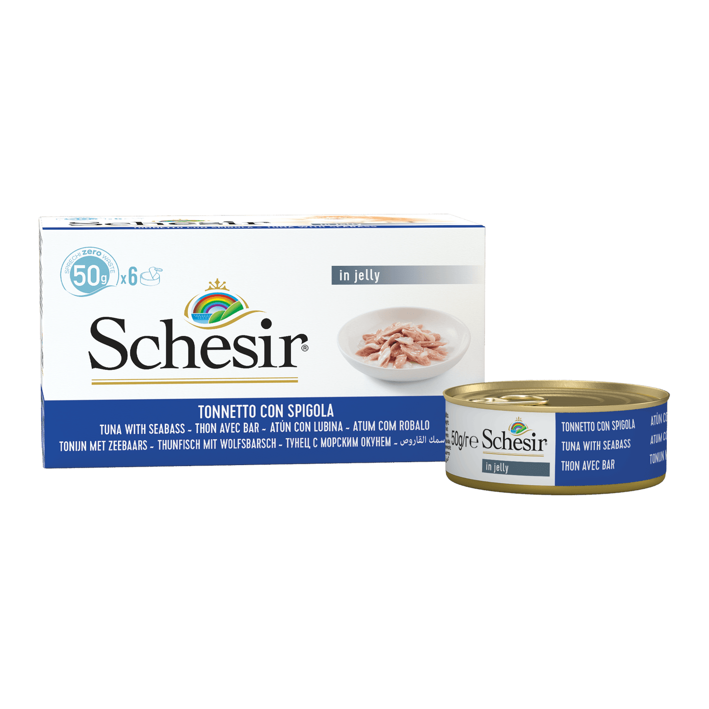Schesir Cat Multipack Wet Cat Food (6x50 G)
