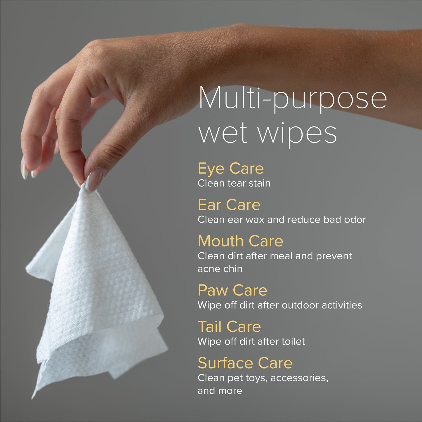 Nurture Pro AG Silver Pet Wipes