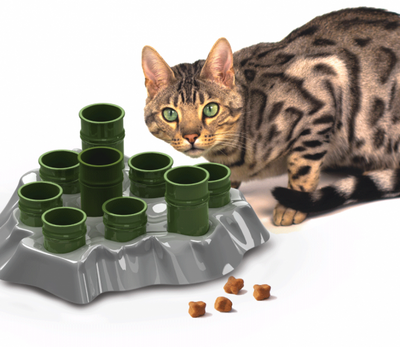 Aikiou Stimulo Interactive Cat Feeder