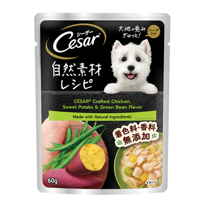 Cesar Pouch Naturally Crafted Dog Wet Food 60g