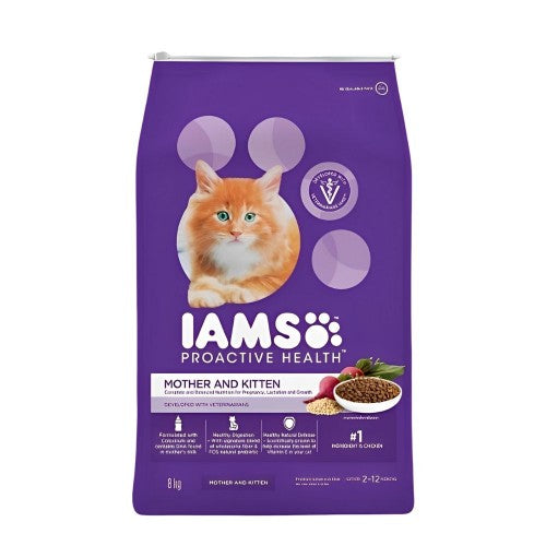 IAMS Proactive Health Cat Dry Food 8kg & 15kg