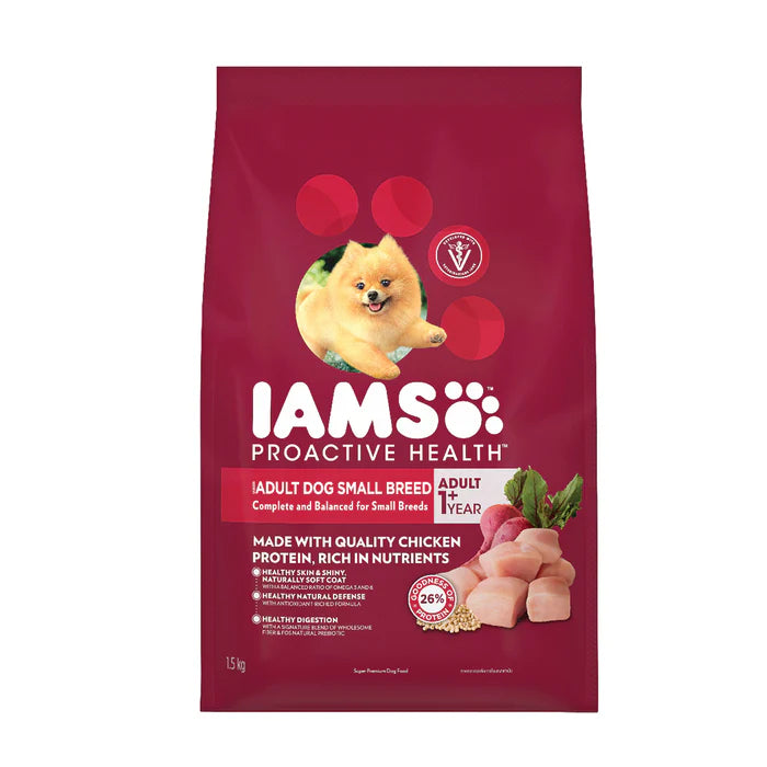 IAMS Proactive Health Dog Dry Food 1.5kg - 8kg