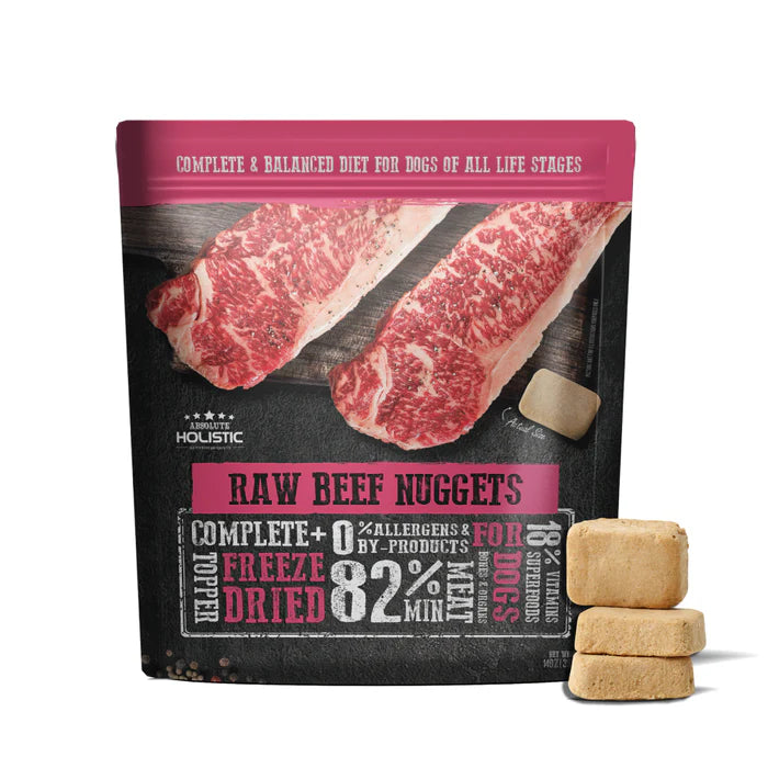Absolute Holistic Dog Freeze Dried Raw Nuggets 14oz