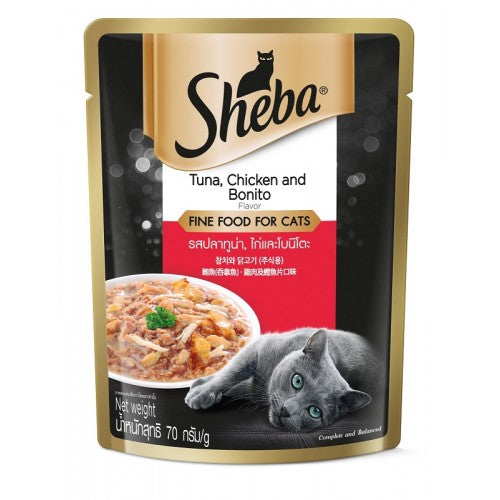 Sheba Pouch Cat Wet Food 70g