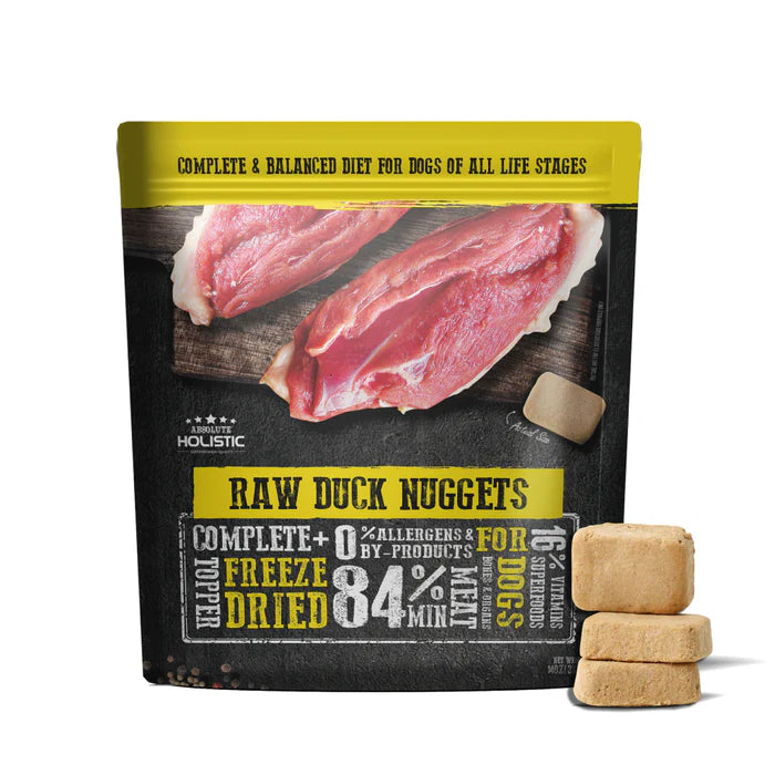 Absolute Holistic Dog Freeze Dried Raw Nuggets 14oz