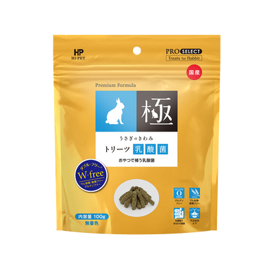 Hi-Pet Rabbit KIWAMI Treats Lactic Acid Bacteria [Wt: 100g]