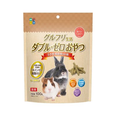 Hi-Pet Glu Free Life Double Zero Snack For Rabbit/Guínea Pig [Wt: 100g]