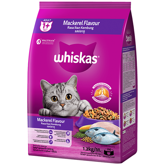Whiskas Cat Dry Food 1.1kg & 1.2kg