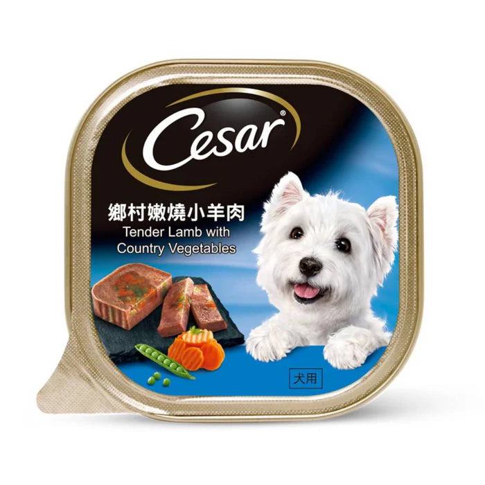 💥 Cesar Dog Food Wet 100g | Mix & Match 11 Flavours | Bundle of 24 🐶 Save More, Feed Better!