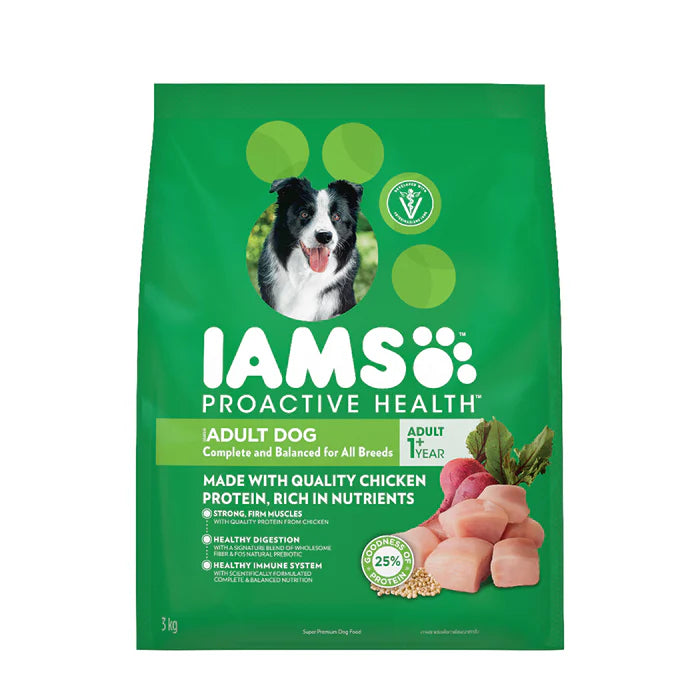 IAMS Proactive Health Dog Dry Food 1.5kg - 8kg