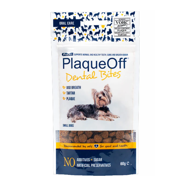 SwedenCare ProDen PlaqueOff Dental Bites for Cats and Dogs (60g/150g)