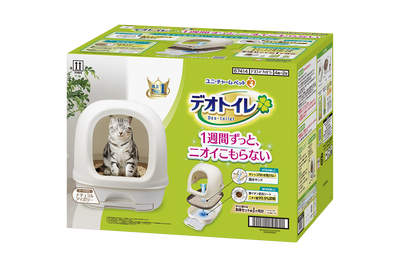 Unicharm Deo-Toilet Full Cover Cat Litter System House