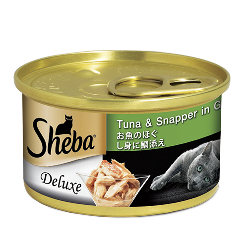 Sheba Deluxe Can Cat Wet Food 85g x 24pcs