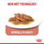 Royal Canin Feline Nutrition Indoor Sterilised Adult Pouch Cat Food 85g x 12