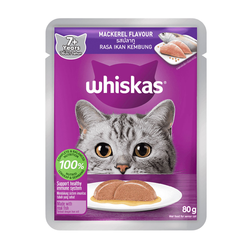 Whiskas Pouch Cat Wet Food 80g