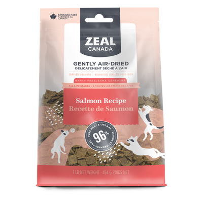 Zeal Canada Gently Air-Dried Recipe Dry Dog Food [Wt : 1lb/454 g]