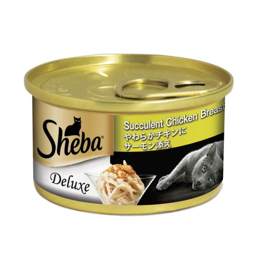 Sheba Deluxe Can Cat Wet Food 85g x 24pcs