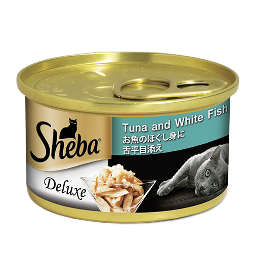 Sheba Deluxe Can Cat Wet Food 85g x 24pcs