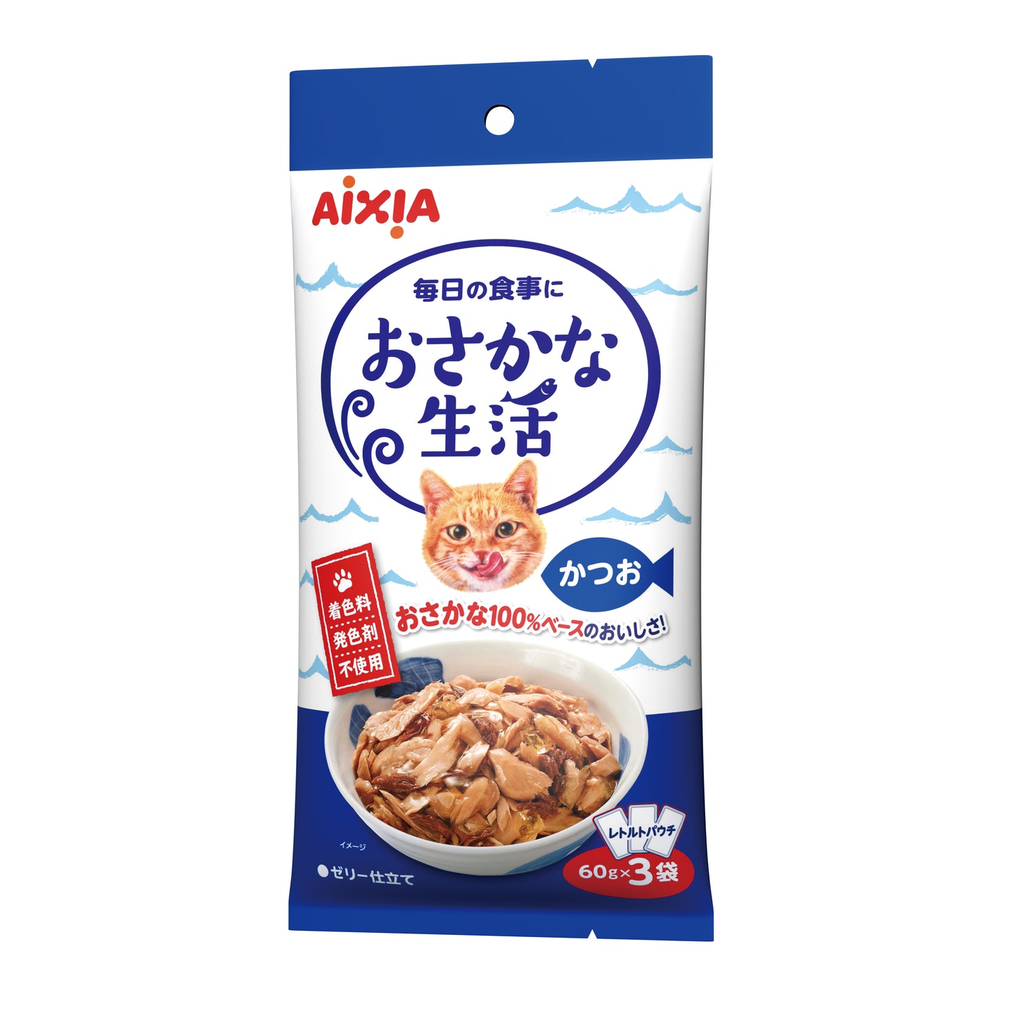 Aixia Fish Life Pouches 60g x 3
