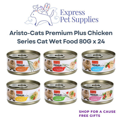 Aristo-Cats Premium Plus Chicken Series Cat Wet Food 80G x 24