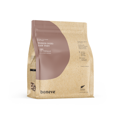 Boneve Freeze Dried Dog Food (Lamb & Trevally)