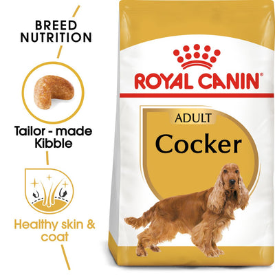 Royal Canin Cocker Adult Dry Dog Food 3kg