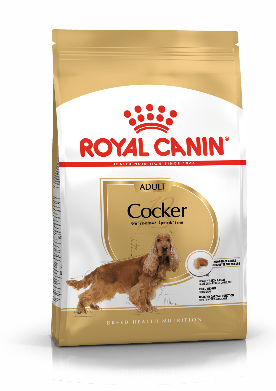 Royal Canin Cocker Adult Dry Dog Food 3kg