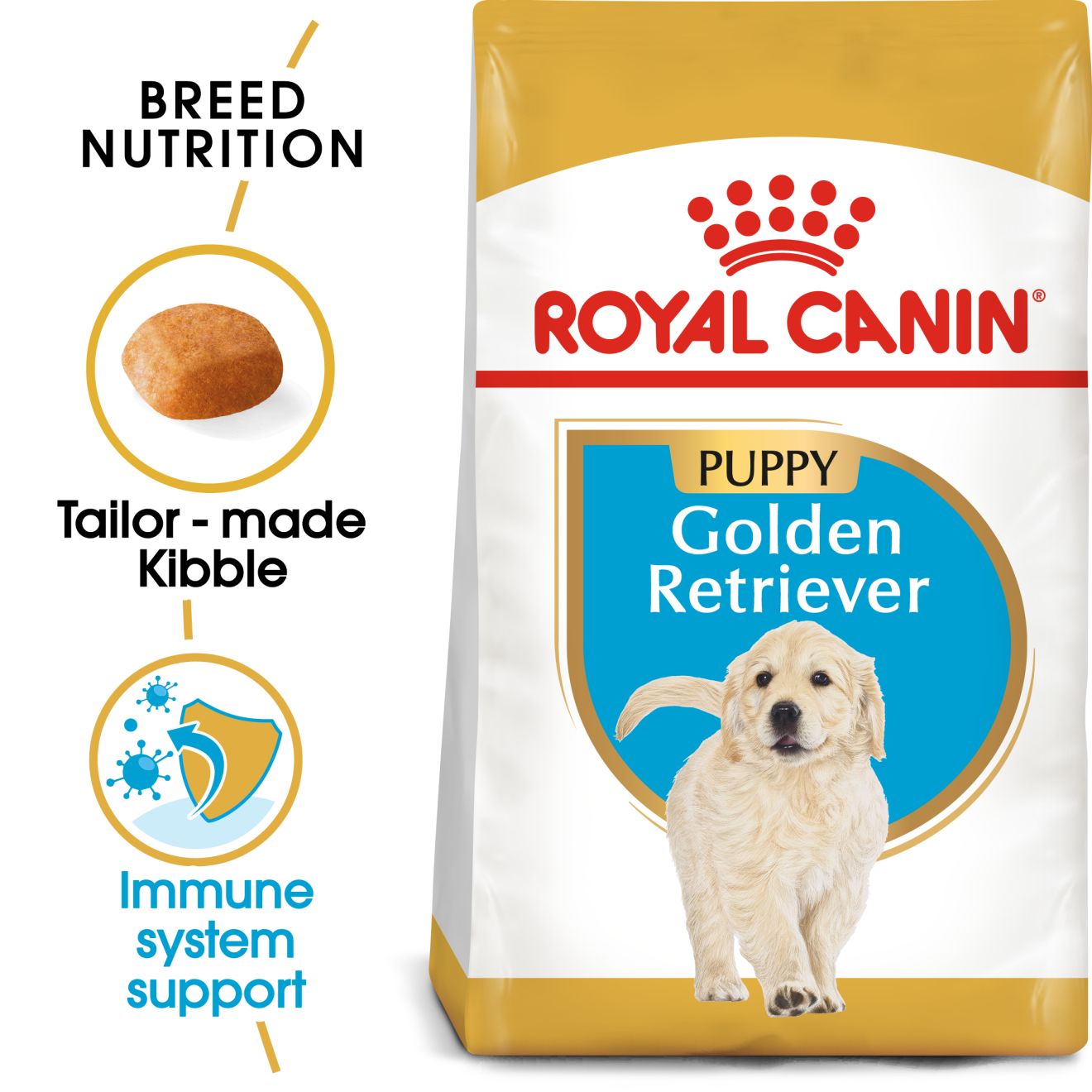 Royal Canin Puppy Golden Retriever Dry Dog Food 3kg & 12kg