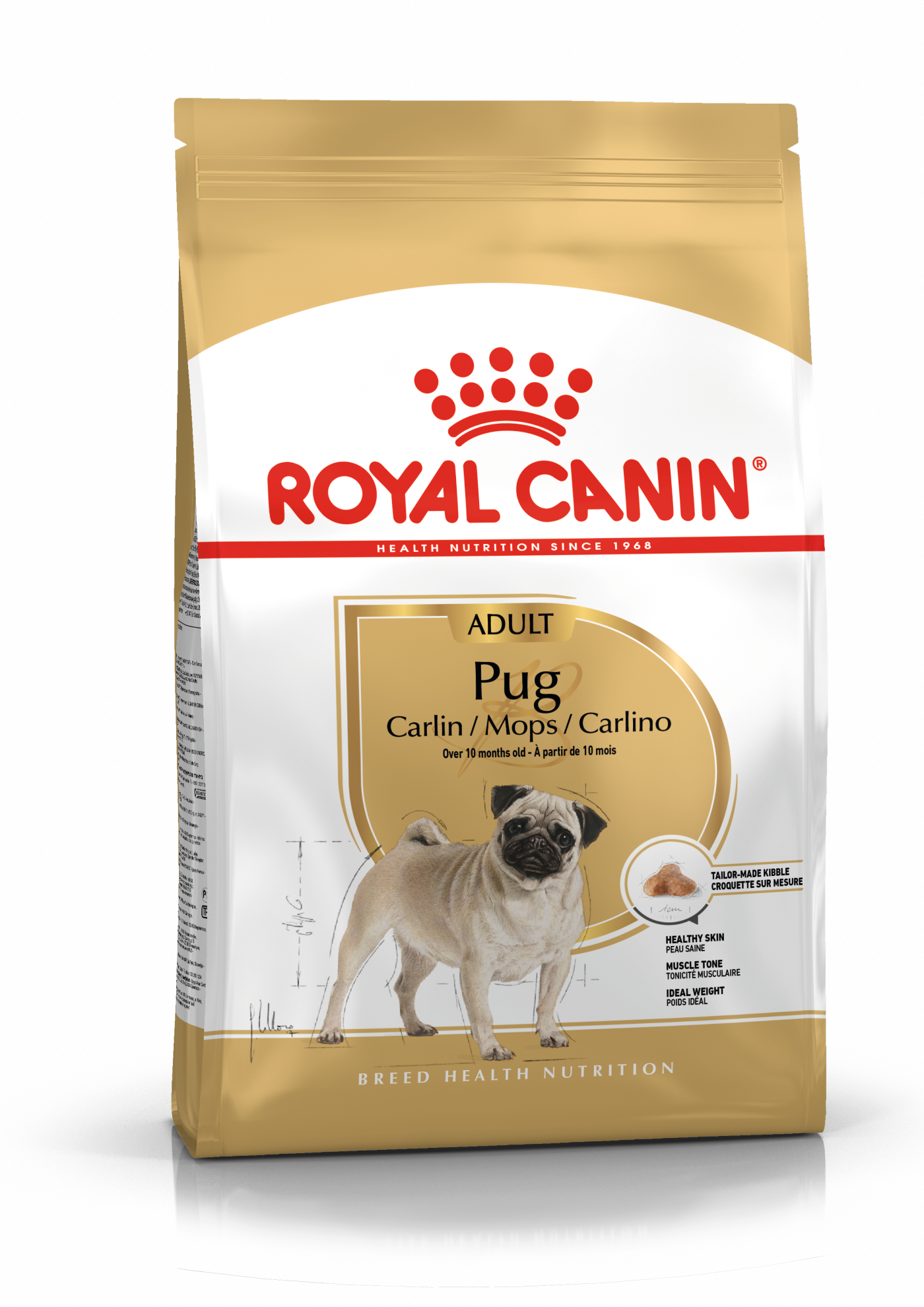 Royal Canin Pug Adult Dry Dog Food 1.5kg