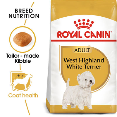 Royal Canin West Highland White Terrier Adult Dry Dog Food 3kg
