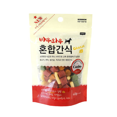 Bowwow Mixed Snacks Dog Treats [Wt : 40 g]