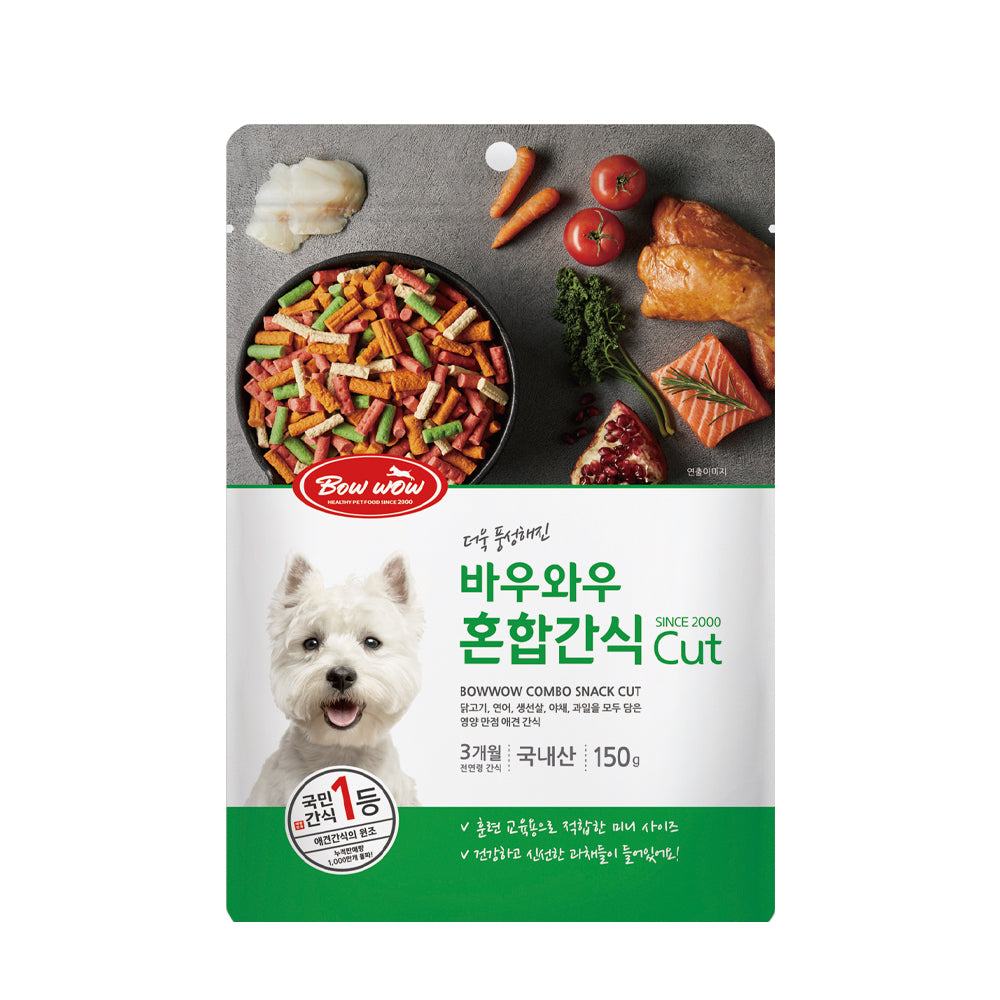 Bowwow Mixed Cut Dog Treats [Wt : 150 g]