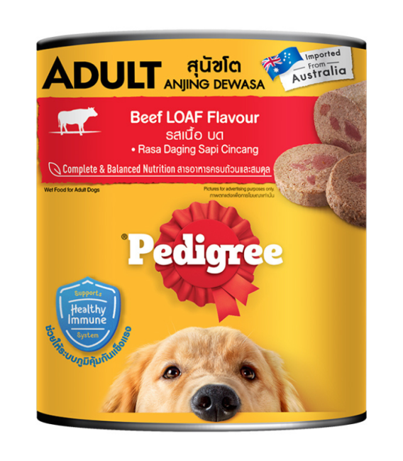 Pedigree Can Dog Wet Food 400g & 700g