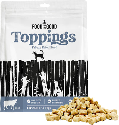 Food For The Good Freeze Dried Beef Toppings