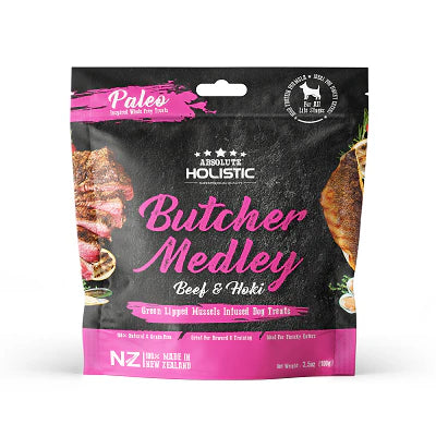 Absolute Holistic Air-Dried Dog Treats 100g