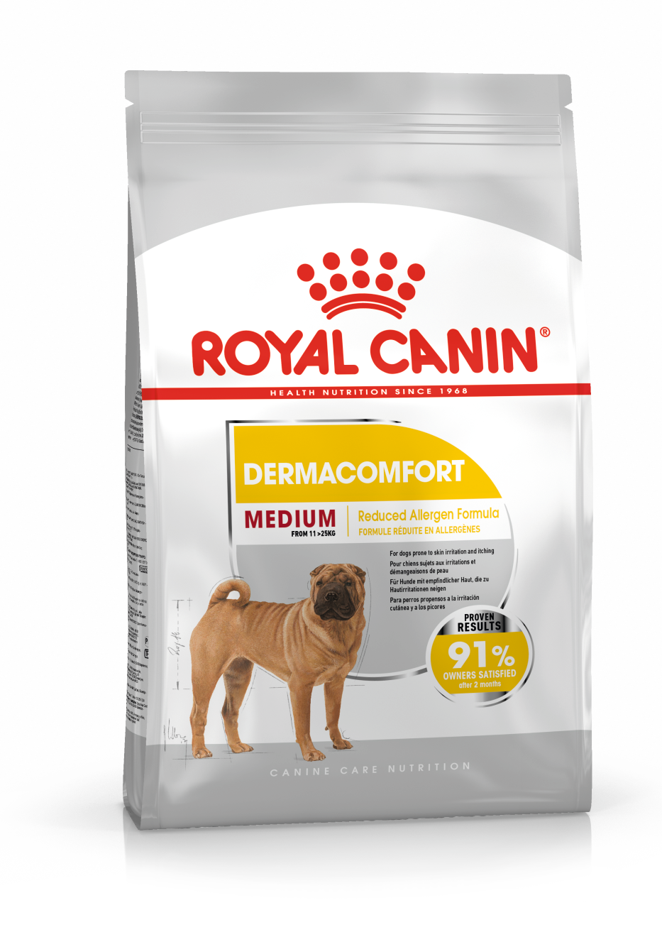 Royal Canin Medium Dermacomfort Dry Dog Food 3kg & 12kg